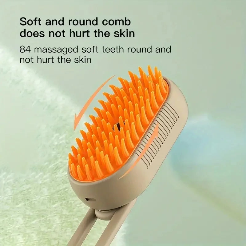 Electric Steamy Brush for Cats