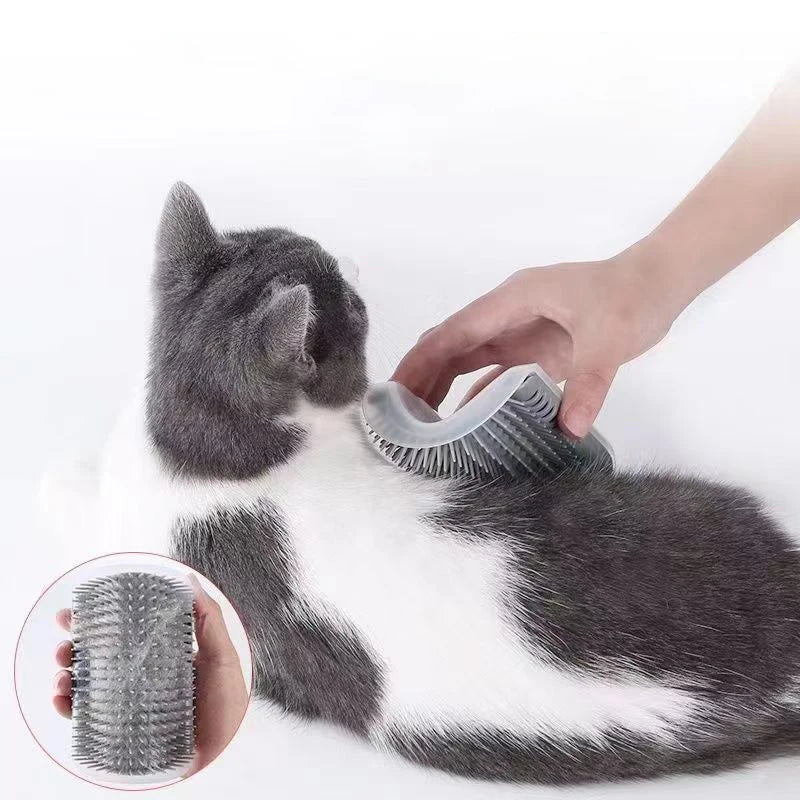 Kitten Wall Corner Self Cleaning Brush