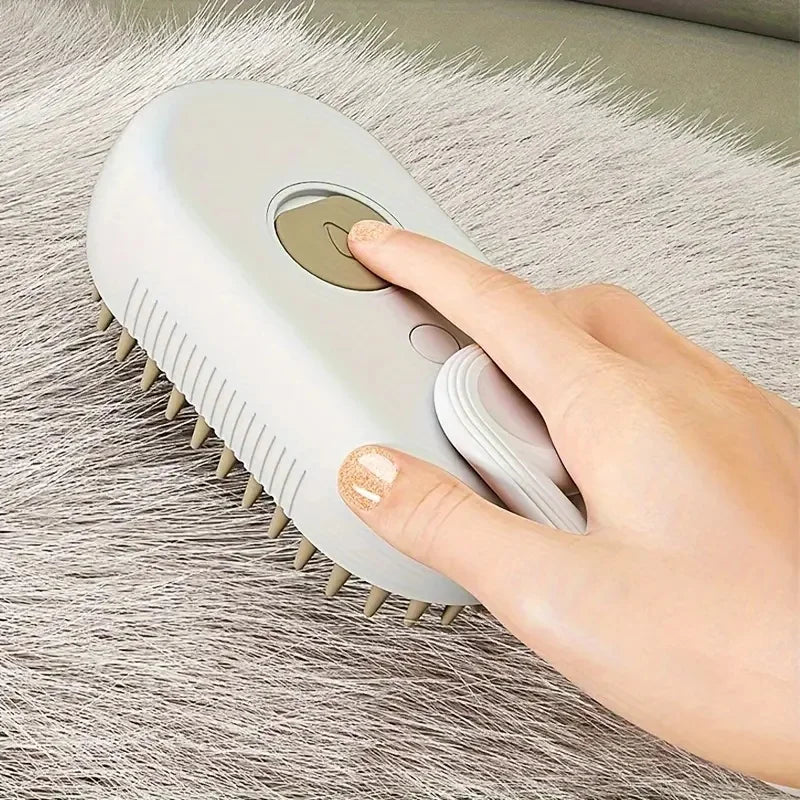 Electric Steamy Brush for Cats
