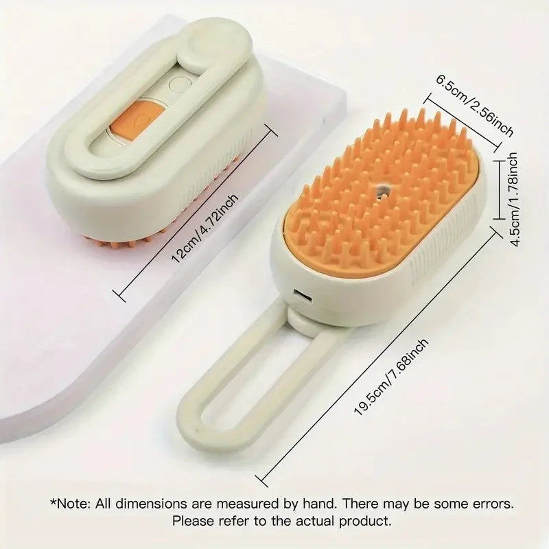 Electric Steamy Brush for Cats