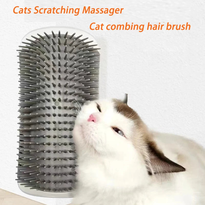 Kitten Wall Corner Self Cleaning Brush