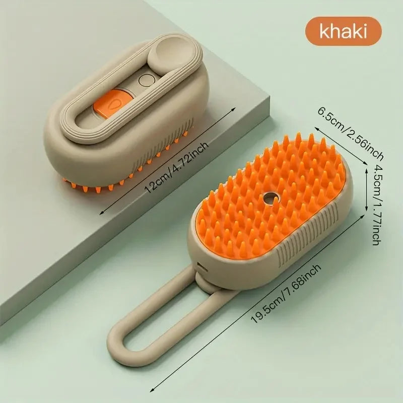 Electric Steamy Brush for Cats