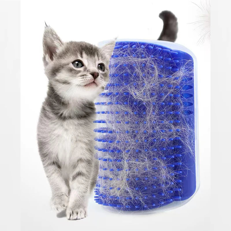 Kitten Wall Corner Self Cleaning Brush